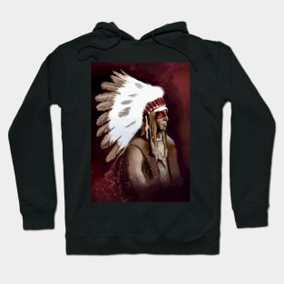 Native American Warrior Hoodie